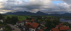 Archiv Foto Webcam Hopfensee - Blick Richtung Schloss Neuschwanstein 00:00