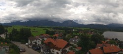Archiv Foto Webcam Hopfensee - Blick Richtung Schloss Neuschwanstein 06:00