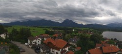 Archiv Foto Webcam Hopfensee - Blick Richtung Schloss Neuschwanstein 10:00
