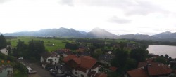 Archiv Foto Webcam Hopfensee - Blick Richtung Schloss Neuschwanstein 09:00