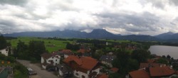 Archiv Foto Webcam Hopfensee - Blick Richtung Schloss Neuschwanstein 13:00