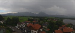 Archiv Foto Webcam Hopfensee - Blick Richtung Schloss Neuschwanstein 15:00