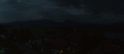 Archiv Foto Webcam Hopfensee - Blick Richtung Schloss Neuschwanstein 21:00