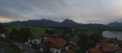 Archiv Foto Webcam Hopfensee - Blick Richtung Schloss Neuschwanstein 05:00