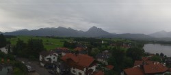 Archiv Foto Webcam Hopfensee - Blick Richtung Schloss Neuschwanstein 06:00