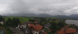 Archiv Foto Webcam Hopfensee - Blick Richtung Schloss Neuschwanstein 15:00