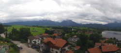 Archiv Foto Webcam Hopfensee - Blick Richtung Schloss Neuschwanstein 09:00