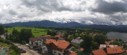 Archiv Foto Webcam Hopfensee - Blick Richtung Schloss Neuschwanstein 11:00