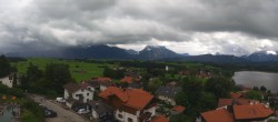 Archiv Foto Webcam Hopfensee - Blick Richtung Schloss Neuschwanstein 13:00