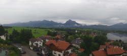 Archiv Foto Webcam Hopfensee - Blick Richtung Schloss Neuschwanstein 09:00