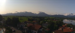 Archiv Foto Webcam Hopfensee - Blick Richtung Schloss Neuschwanstein 07:00