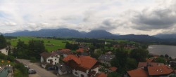 Archiv Foto Webcam Hopfensee - Blick Richtung Schloss Neuschwanstein 13:00