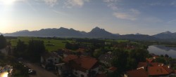 Archiv Foto Webcam Hopfensee - Blick Richtung Schloss Neuschwanstein 07:00