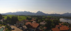 Archiv Foto Webcam Hopfensee - Blick Richtung Schloss Neuschwanstein 09:00