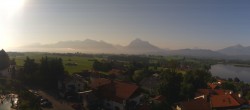Archiv Foto Webcam Hopfensee - Blick Richtung Schloss Neuschwanstein 08:00
