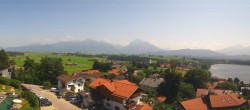 Archiv Foto Webcam Hopfensee - Blick Richtung Schloss Neuschwanstein 14:00