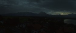 Archiv Foto Webcam Hopfensee - Blick Richtung Schloss Neuschwanstein 05:00