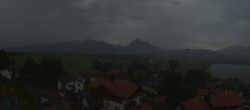Archiv Foto Webcam Hopfensee - Blick Richtung Schloss Neuschwanstein 06:00
