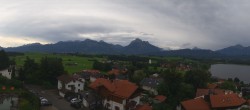 Archiv Foto Webcam Hopfensee - Blick Richtung Schloss Neuschwanstein 09:00