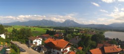 Archived image Webcam Hopfensee - View to Neuschwanstein Castle 15:00