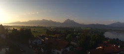 Archiv Foto Webcam Hopfensee - Blick Richtung Schloss Neuschwanstein 07:00