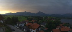 Archiv Foto Webcam Hopfensee - Blick Richtung Schloss Neuschwanstein 05:00
