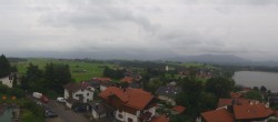 Archiv Foto Webcam Hopfensee - Blick Richtung Schloss Neuschwanstein 13:00