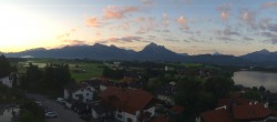 Archiv Foto Webcam Hopfensee - Blick Richtung Schloss Neuschwanstein 05:00