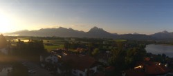 Archiv Foto Webcam Hopfensee - Blick Richtung Schloss Neuschwanstein 06:00