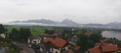 Archiv Foto Webcam Hopfensee - Blick Richtung Schloss Neuschwanstein 05:00