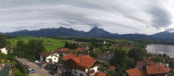 Archiv Foto Webcam Hopfensee - Blick Richtung Schloss Neuschwanstein 15:00