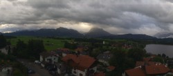 Archiv Foto Webcam Hopfensee - Blick Richtung Schloss Neuschwanstein 07:00