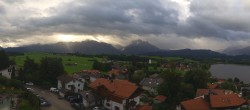 Archiv Foto Webcam Hopfensee - Blick Richtung Schloss Neuschwanstein 08:00