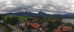 Archiv Foto Webcam Hopfensee - Blick Richtung Schloss Neuschwanstein 11:00