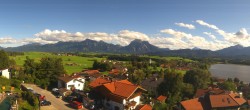Archiv Foto Webcam Hopfensee - Blick Richtung Schloss Neuschwanstein 15:00