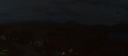 Archived image Webcam Hopfensee - View to Neuschwanstein Castle 19:00
