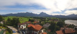 Archiv Foto Webcam Hopfensee - Blick Richtung Schloss Neuschwanstein 13:00