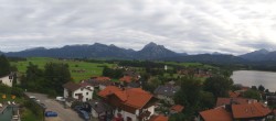 Archiv Foto Webcam Hopfensee - Blick Richtung Schloss Neuschwanstein 15:00
