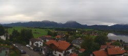 Archiv Foto Webcam Hopfensee - Blick Richtung Schloss Neuschwanstein 07:00
