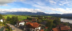 Archiv Foto Webcam Hopfensee - Blick Richtung Schloss Neuschwanstein 15:00