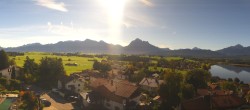 Archiv Foto Webcam Hopfensee - Blick Richtung Schloss Neuschwanstein 09:00