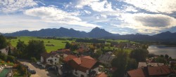 Archiv Foto Webcam Hopfensee - Blick Richtung Schloss Neuschwanstein 11:00