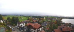 Archiv Foto Webcam Hopfensee - Blick Richtung Schloss Neuschwanstein 11:00