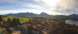 Archiv Foto Webcam Hopfensee - Blick Richtung Schloss Neuschwanstein 09:00