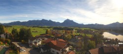 Archiv Foto Webcam Hopfensee - Blick Richtung Schloss Neuschwanstein 11:00