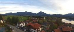 Archiv Foto Webcam Hopfensee - Blick Richtung Schloss Neuschwanstein 15:00