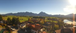 Archiv Foto Webcam Hopfensee - Blick Richtung Schloss Neuschwanstein 11:00