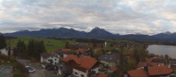 Archiv Foto Webcam Hopfensee - Blick Richtung Schloss Neuschwanstein 06:00