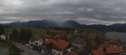 Archiv Foto Webcam Hopfensee - Blick Richtung Schloss Neuschwanstein 14:00