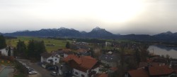 Archiv Foto Webcam Hopfensee - Blick Richtung Schloss Neuschwanstein 09:00
